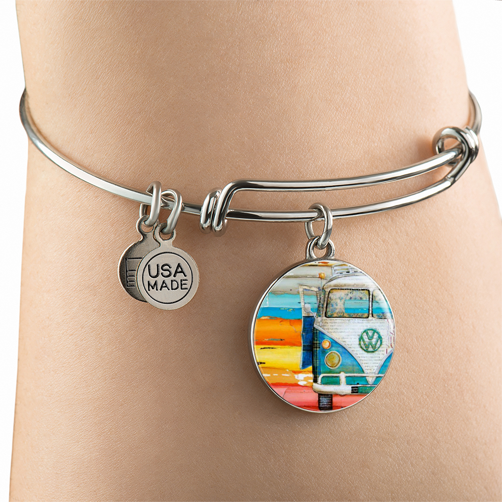 Volkswagen Bus Lover Bangle Bracelet