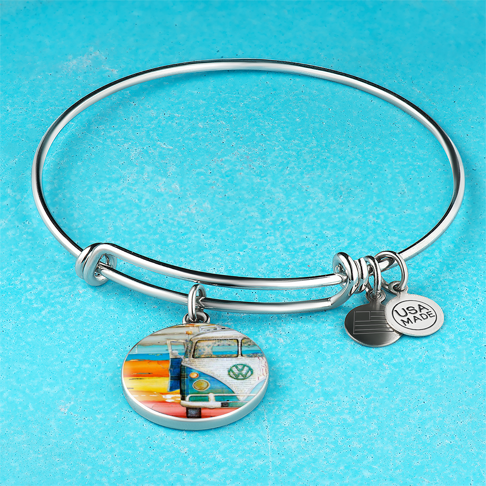 Volkswagen Bus Lover Bangle Bracelet