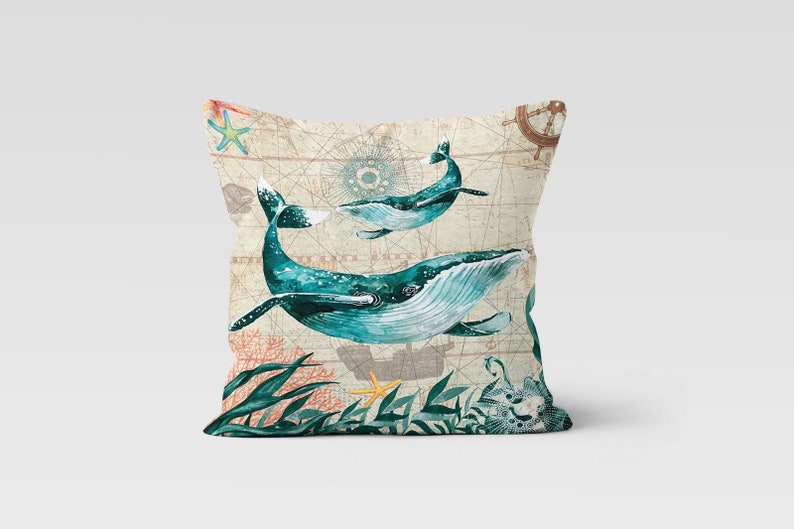 Under the Sea Set of 4 Pillow Covers