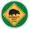 Wombats Road Sign - Baby Size 40"