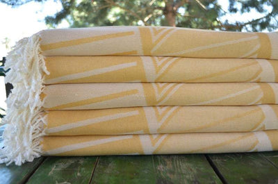 Yellow Sun 100% Cotton Towel