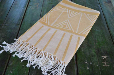 Yellow Sun 100% Cotton Towel