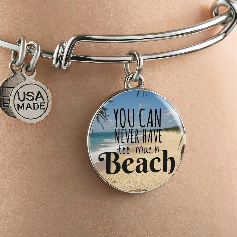 You Can Never Have Too Much Beach Bangle Bracelet